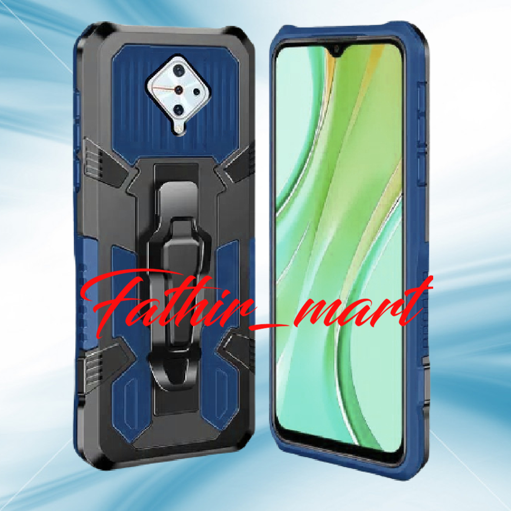 Case VIVO S1 PRO Casing Standing Back Klip Hard Case Robot New Cover