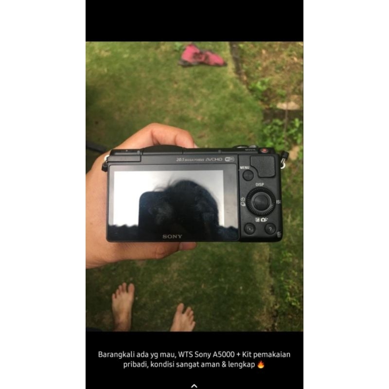 Kamera Sony A5000 Bekas - Baik