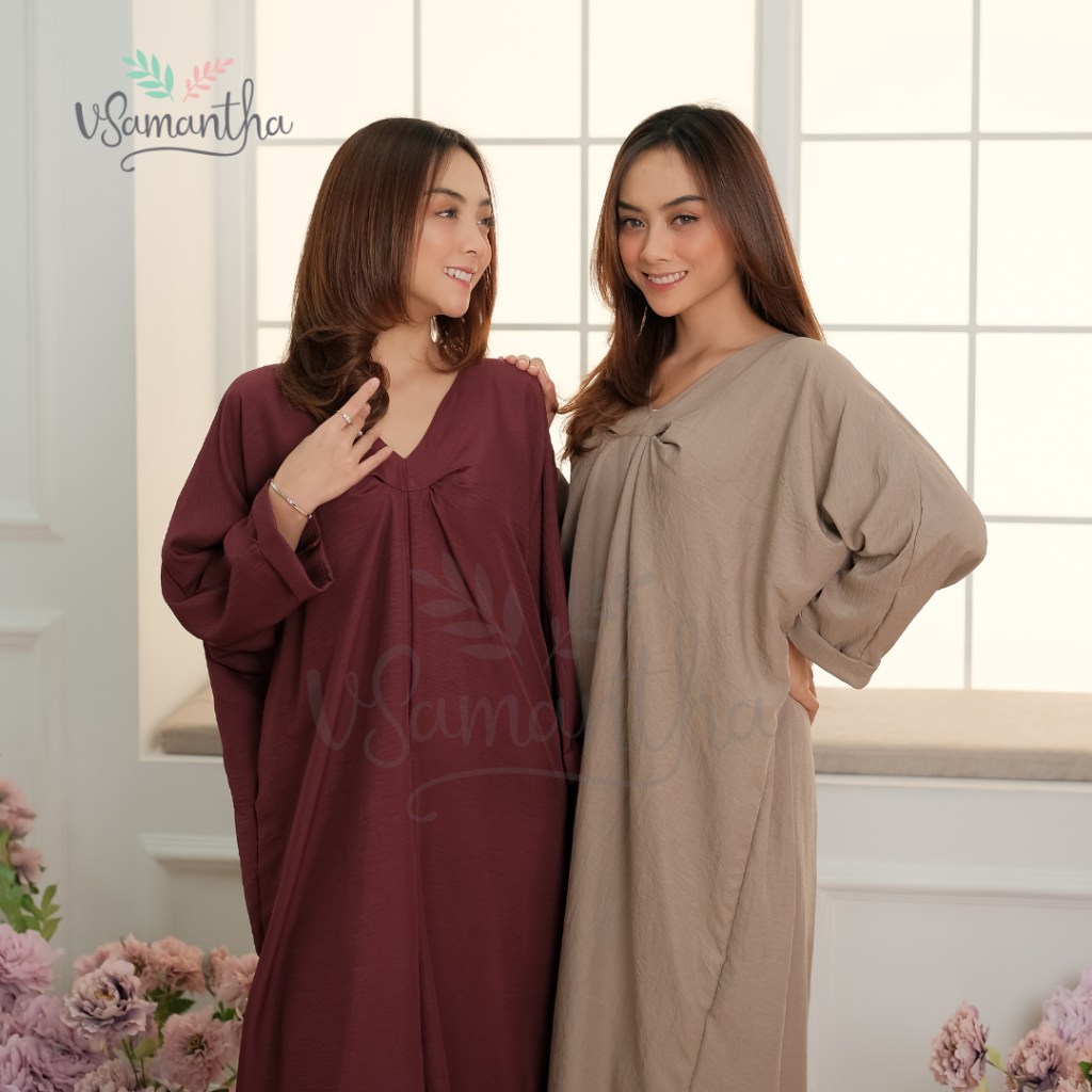 Kaftan Crinkle Airflow / Gamis Kaftan Dress Balqis