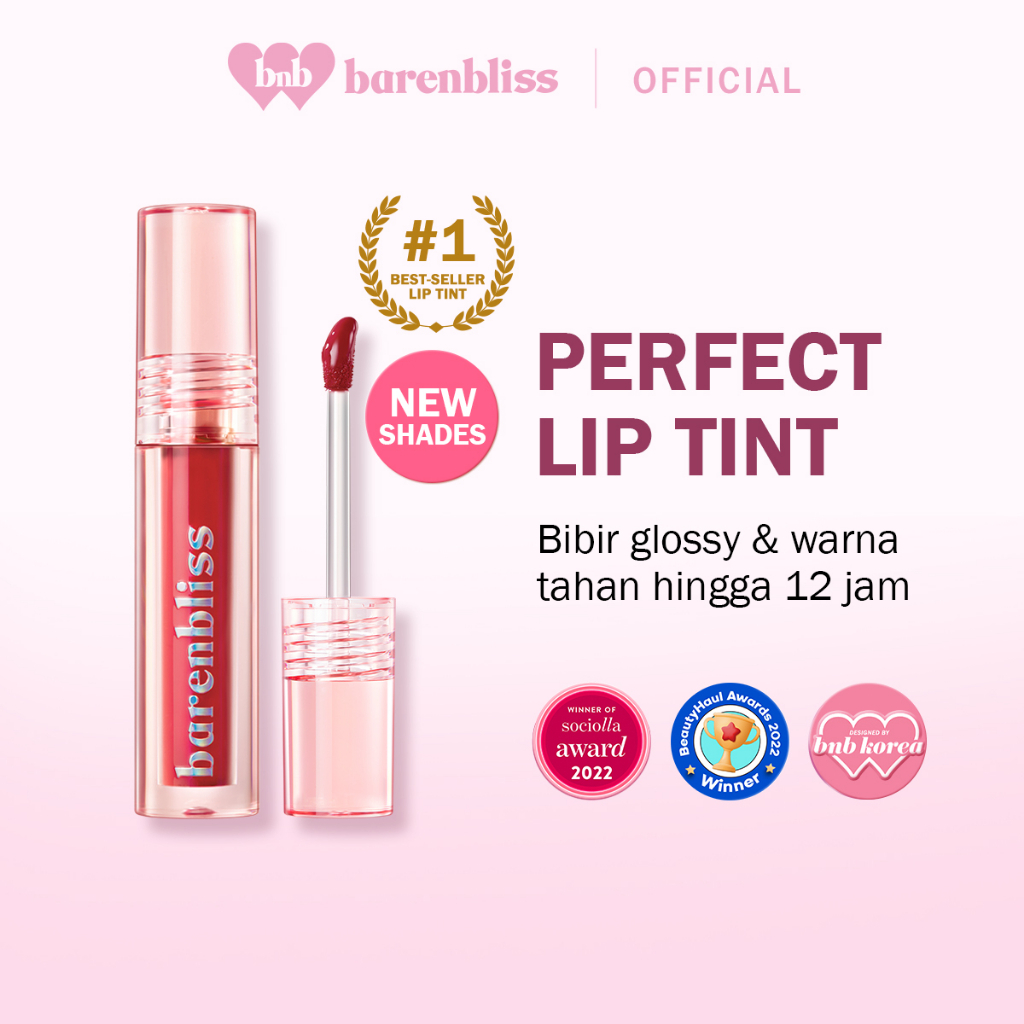 BNB barenbliss Peach Makes Perfect Lip Tint Korea Lip Gloss「24H Moisturizing」