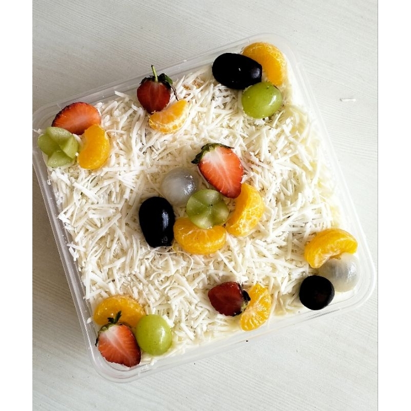 

Salad Buah Segar Rasa (Strawberry/ Taro/Greentea)