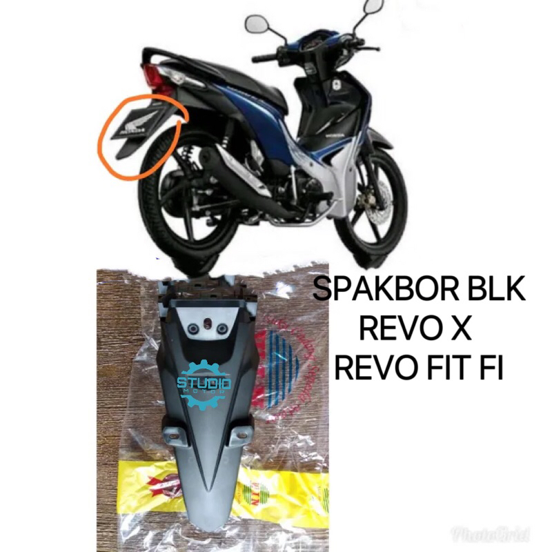 SLEBOR SAYAP SPAKBOR BELAKANG REVO FIT FI INJEKSI REVO X REAR FENDER 8010AK03N30ZA