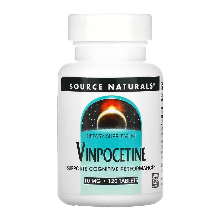 Source Naturals, Vinpocetine, 10 mg, 120 Tablets