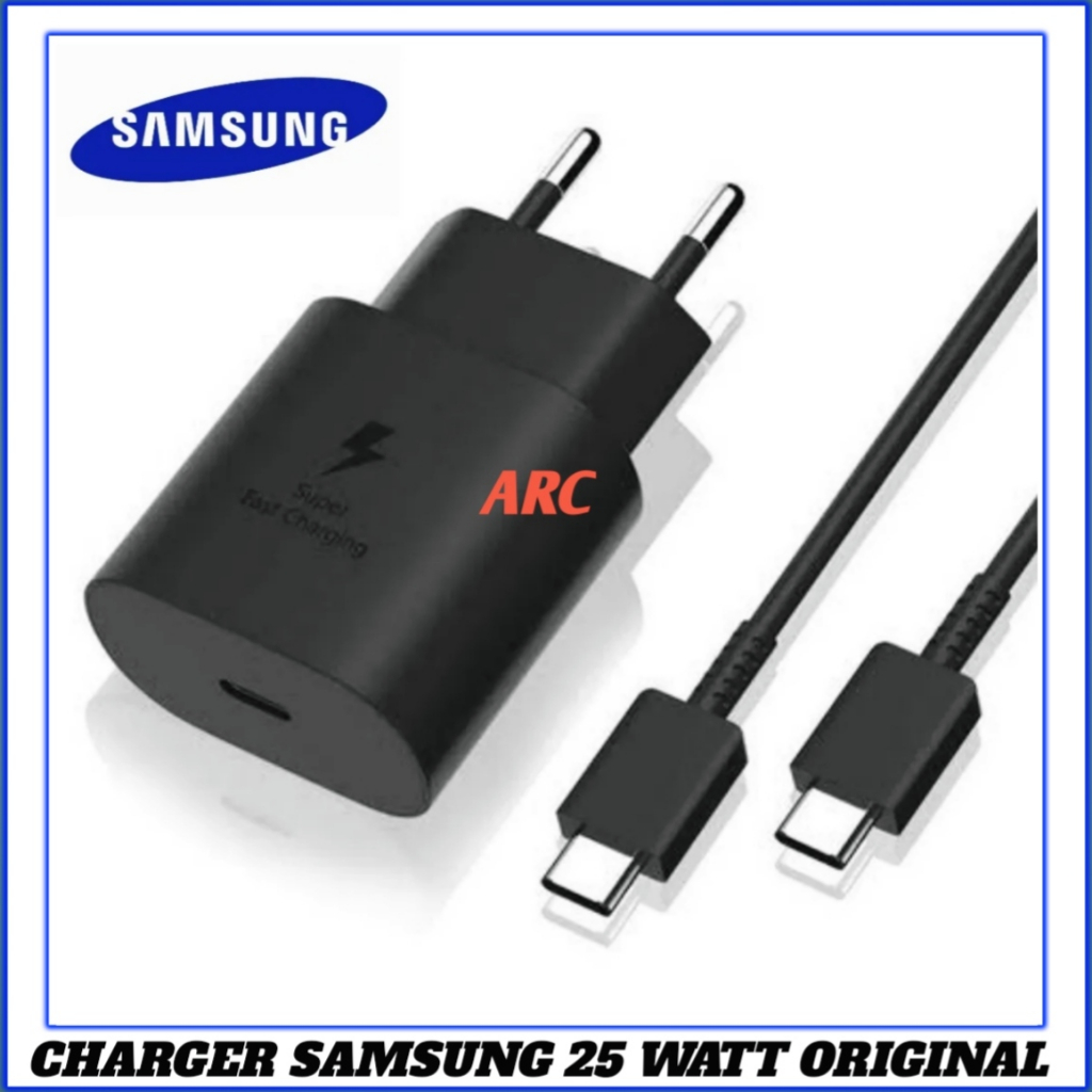 CHARGER SAMSUNG 25W NOTE A32 A52 SUPER FAST CHARGING ORIGINAL 25 WATT