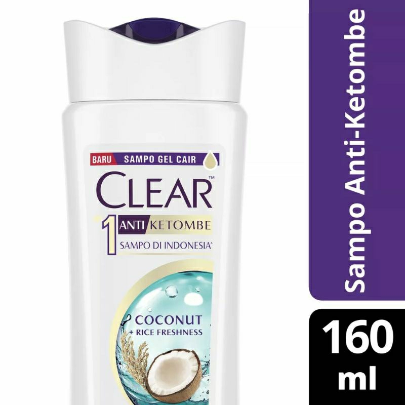 Clear Shampoo Coconut 160ml