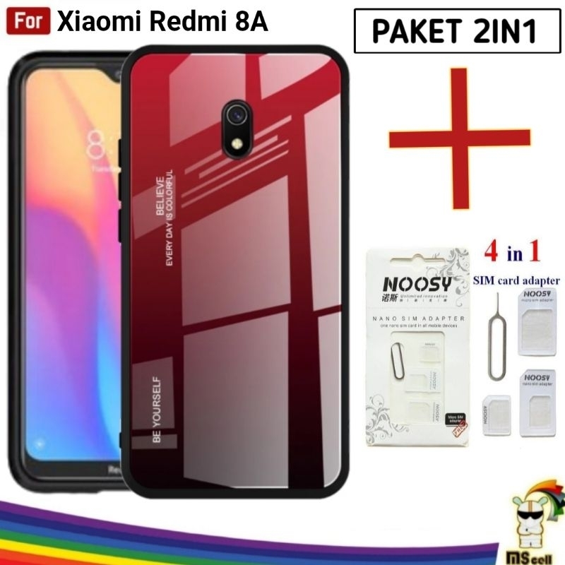Casing Redmi 8A - Xiaomi 8A Silicone Matte Slim Iron Robot Transformer Kesing Kondom Gradasi
