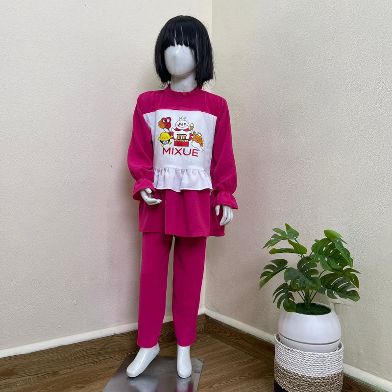 SETELAN MIXUE ANAK PEREMPUAN