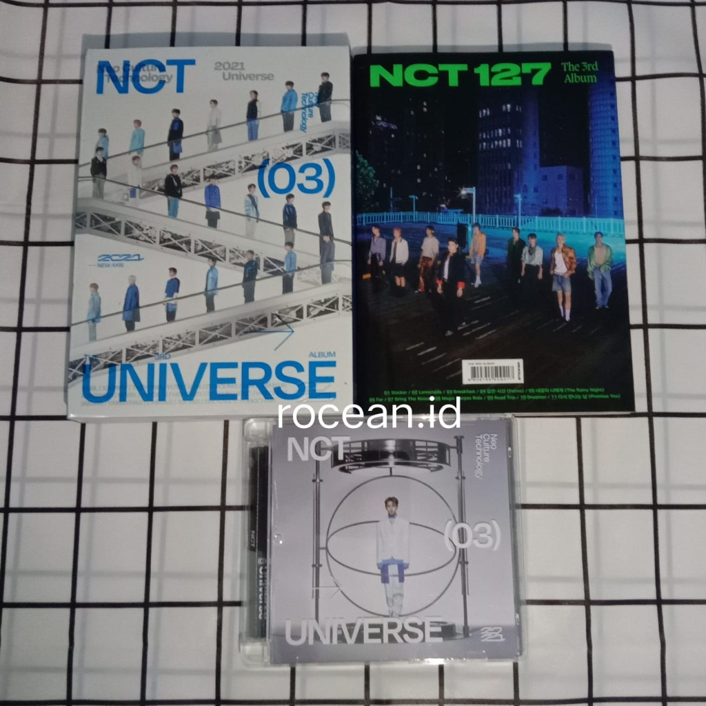 [CLEARANCE SALE] Album only/sealed NCT 127 Sticker, NCT 2021 Universe Jewel Photobook, Flipbook NCT 