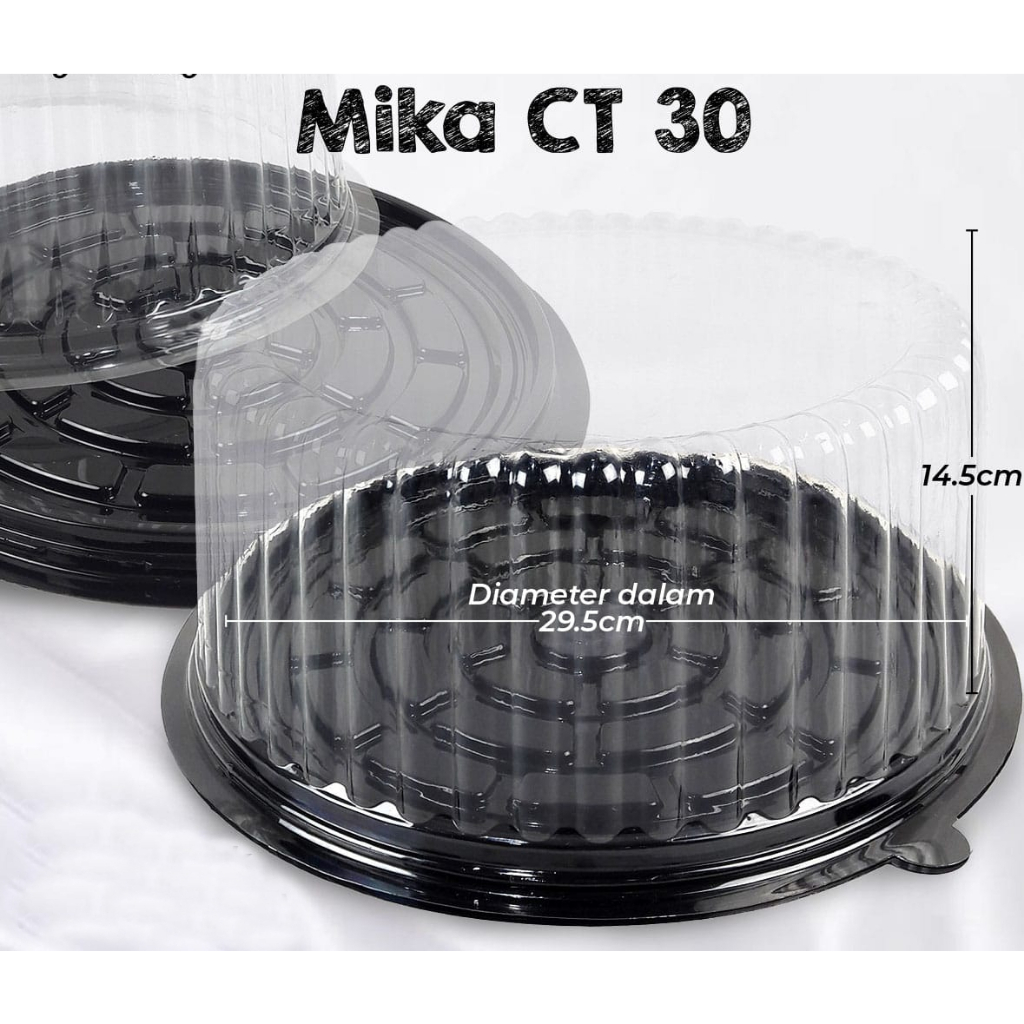 

60094 Mika tart CT 30 / Mika Tumpeng 30 cm / Mika bolu/ Cake tray