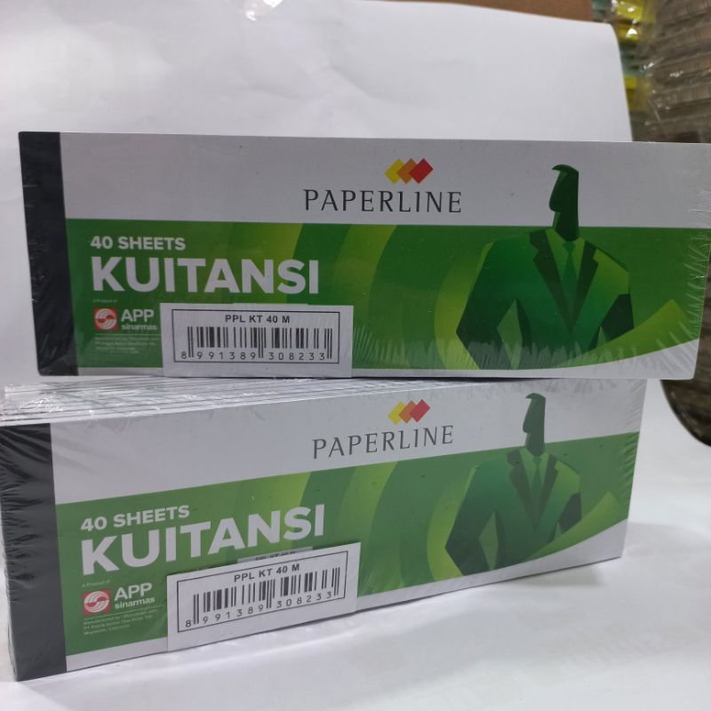 

KUITANSI PAPERLINE 40SHEETS