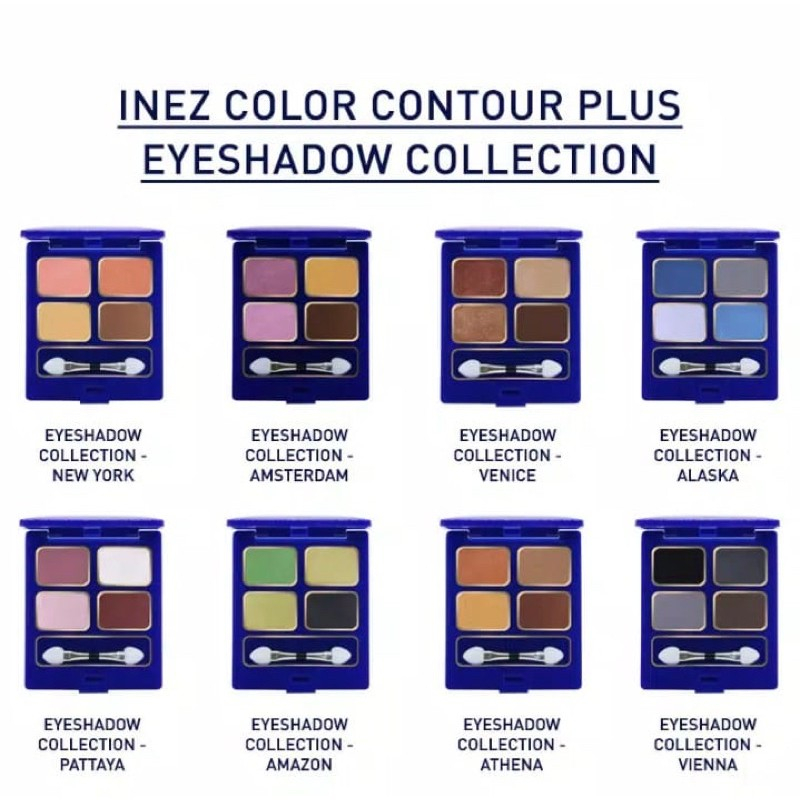 MFI - Inez Cosmetics Eyeshadow Collection | BPOM