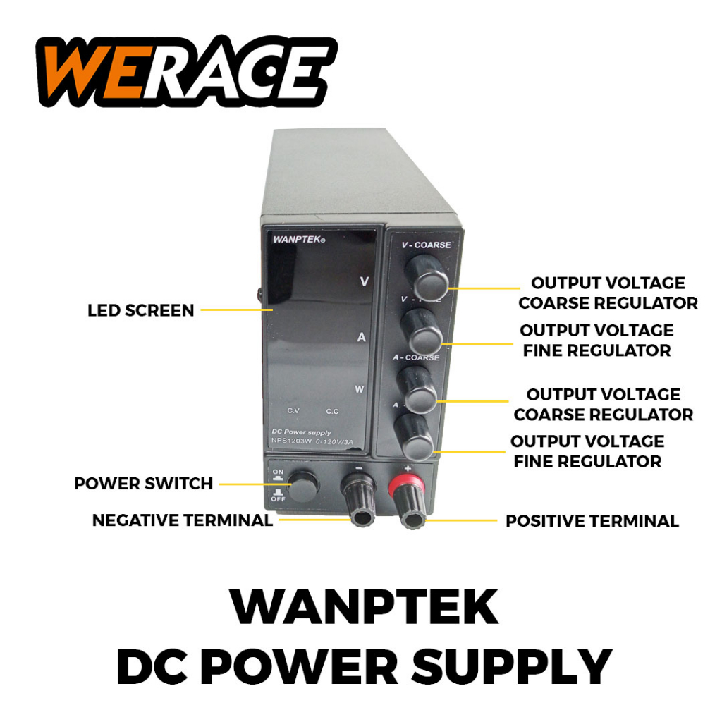 [WERACE] Wanptek Switching DC Power Supply NPS3010W 0-30V 0-10A LED 3-digit