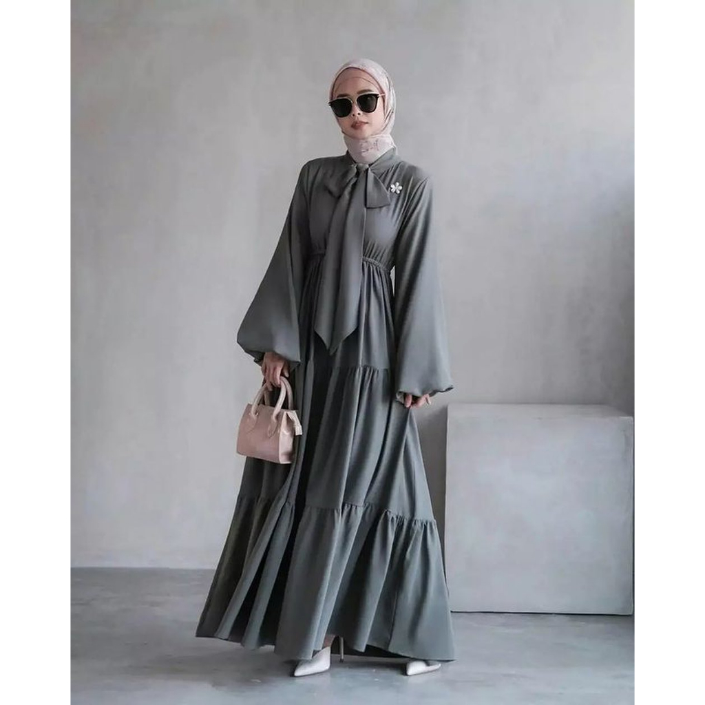 GAMIS WANITA ARABELLE DRESS AF BAHAN SYAKILA PREMIUM ( BUSUI ) GAMIS SYAKILA PREMIUM / GAMIS WANITA TERBARU 2023 KEKINIAN / DRESS WANITA KEKINIAN / MAXY DRESS JUMBO BUSUI / FASHION MUSLIM KOREAN STYLE / BAJU MUSLIM MODERN WANITA WARNA HITAM , PLUM