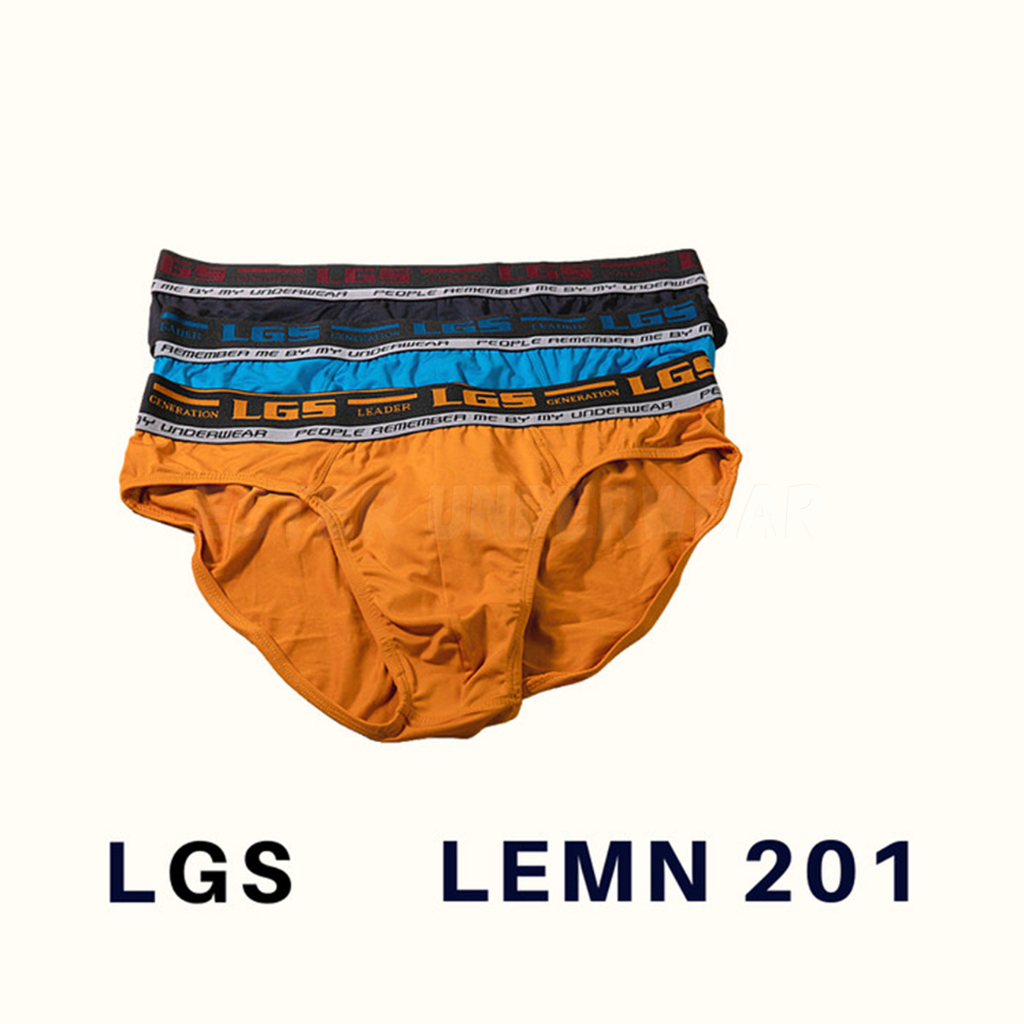 Celana Dalam Pria LGS 201 ISI 3PS|BRIEF LGS BIG SIZE