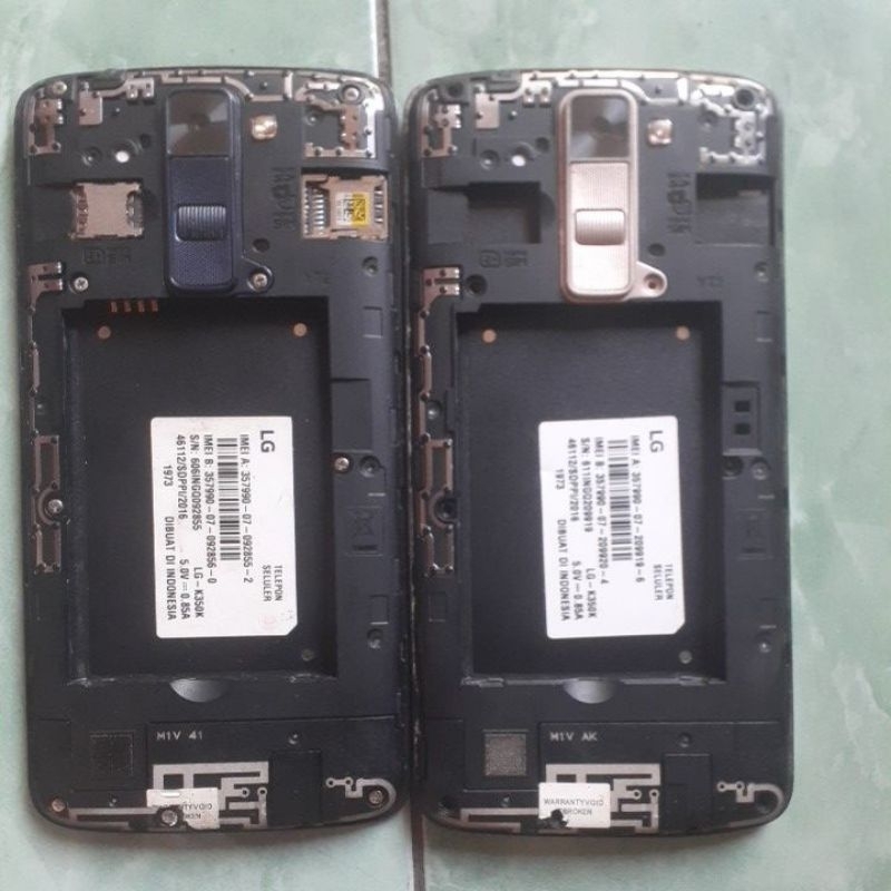 Freme tengah/tutup mesin Hp LG K8(K350K)