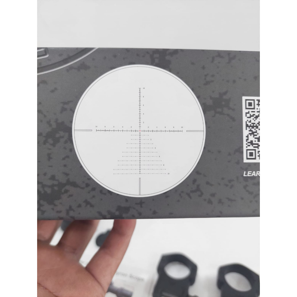 TELESKOP VECTOR VEYRON 3-12x44 IR SFP BARU TITIK TINGAH NYALA