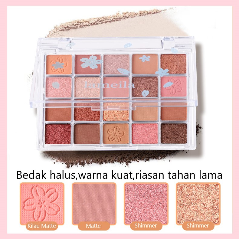 DIKALU Eyeshadow Cherry Blossom Palette 20 Warna