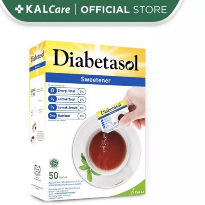 

Diabetasol sweetener 50sachet