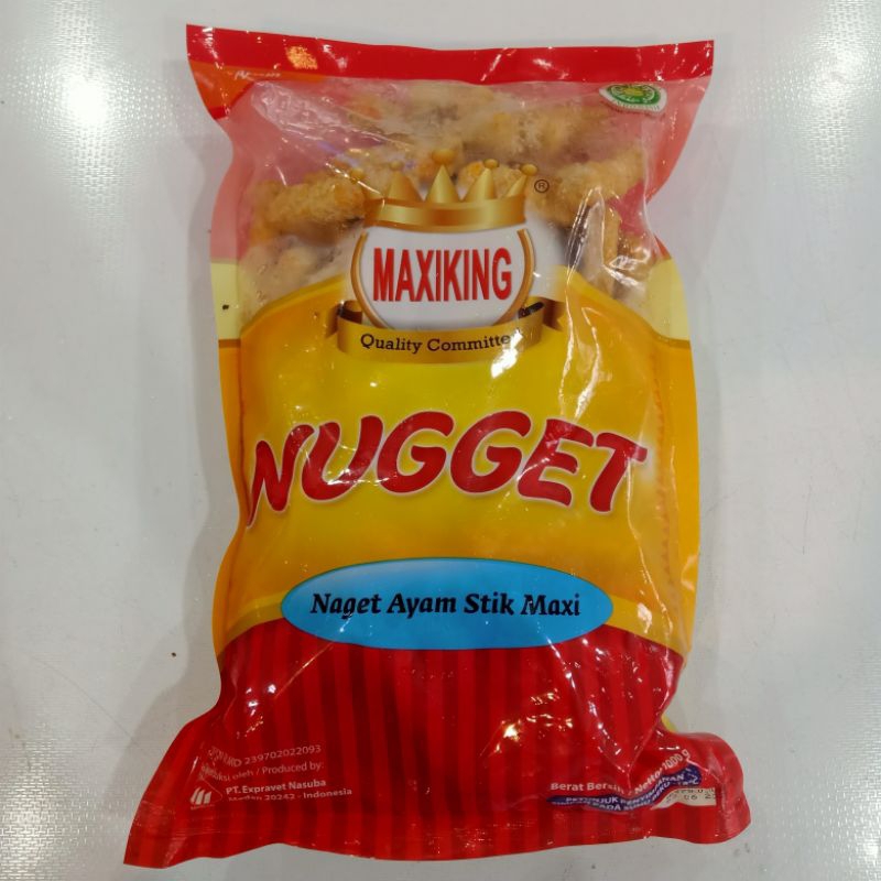 

Maxiking Naget Ayam Stik Maxi 1 kg