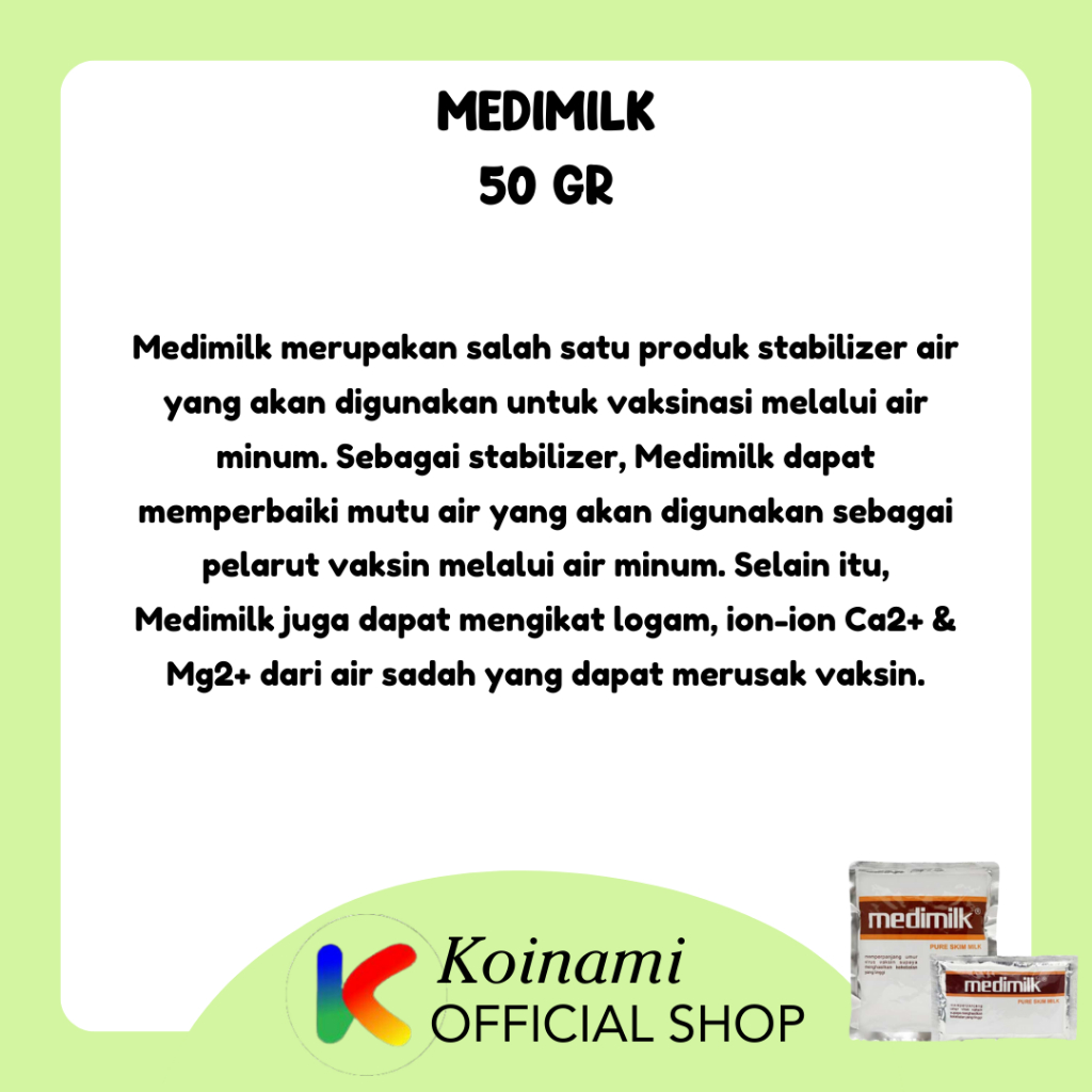 MEDIMILK 50 GR