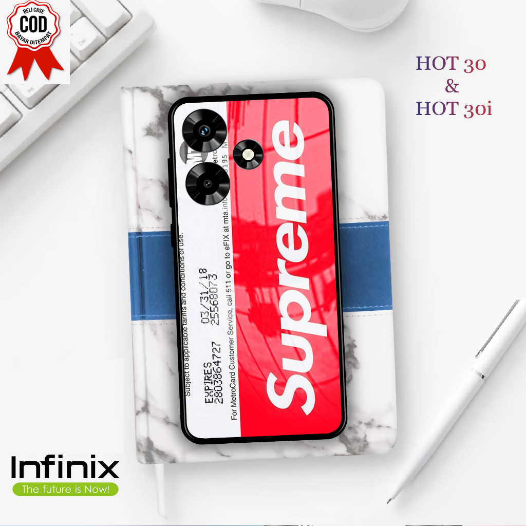 Softcase Kaca INFINIX HOT 30 &amp; 30i  - Case Handphone INFINIX HOT 30 &amp; 30i [T13]