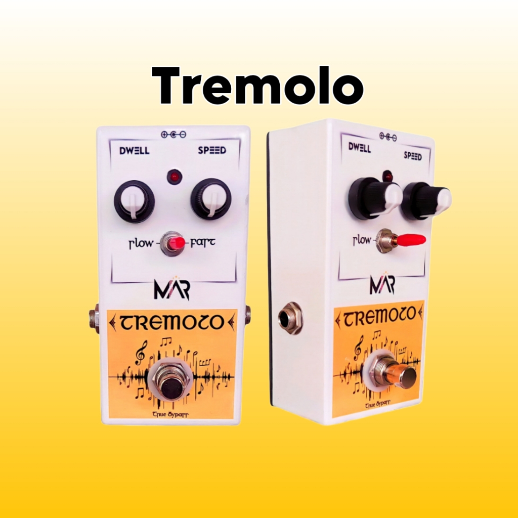 Efek Gitar TREMOLO Pedal Effect Guitar, Bass, Vocal, Vokal, Biola, Suling, Mic Murah by MAR