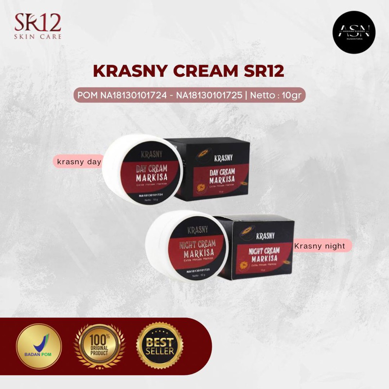 KRASNY CREAM SR12 DEBS BJM / ATASI KULIT KERING / MELEMBABKAN KULIT & ELASTISITAS KULIT