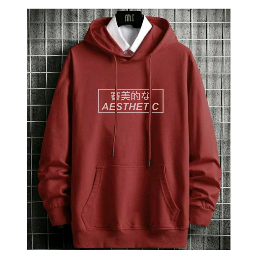 Sweater Hoodie Polos Pria Motif  Hoodie Sweater Unisex Pria Wanita Orginal (BAYAR DI TEMPAT)