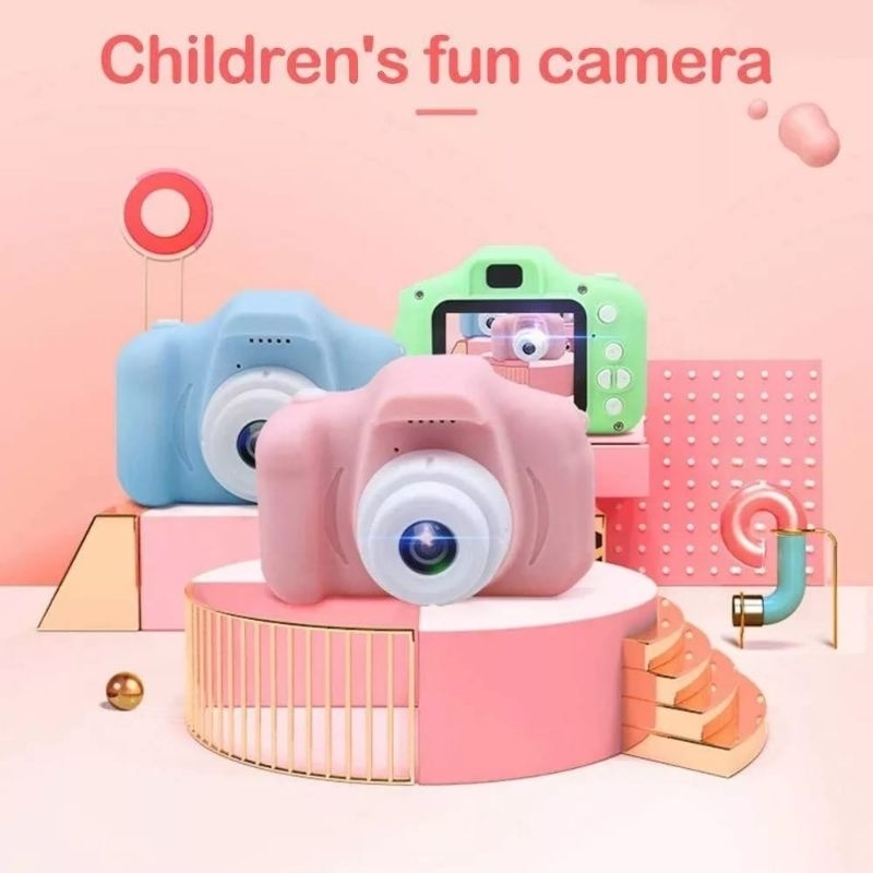 Mainan Kamera Anak Hadiah Anak mini Kamera Digital Kamera Perekam Video
