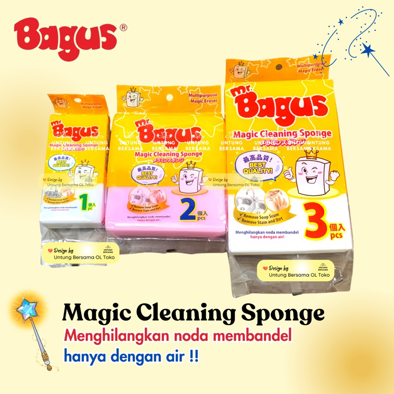 ❤️UB❤️BAGUS MAGIC SPON untuk membersihkan noda kerak