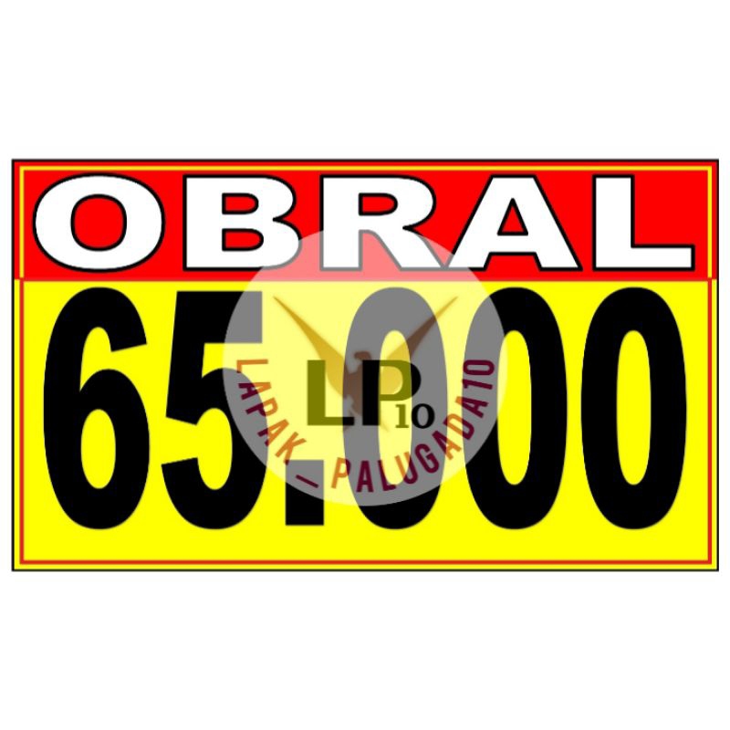 

karton harga obral nominal 65000