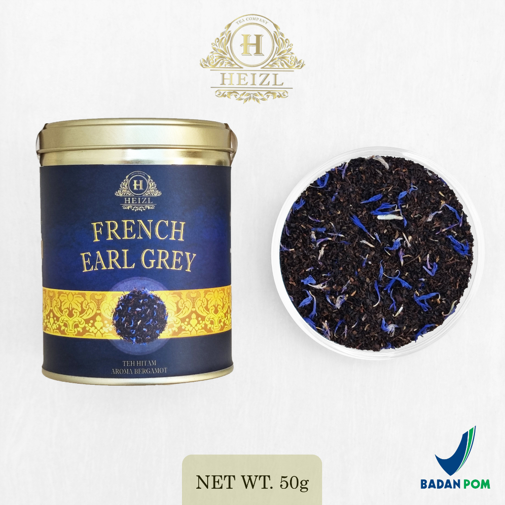 

HEIZL French Earl Grey Black Tea Bergamot Oil Special Blend Teh Hitam Premium