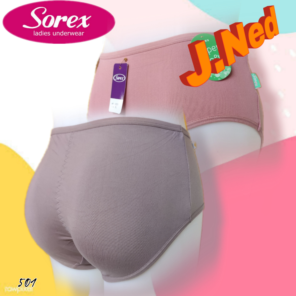 J501 ( Harga Satuan ) Sorex Super Soft Celana Dalam Wanita Dewasa,Cd Wanita Size M L EL QL