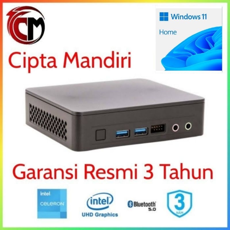 Intel NUC 11ATKC4 + NVME 256GB + DDR4 8GB + WIN11 HOME ORI