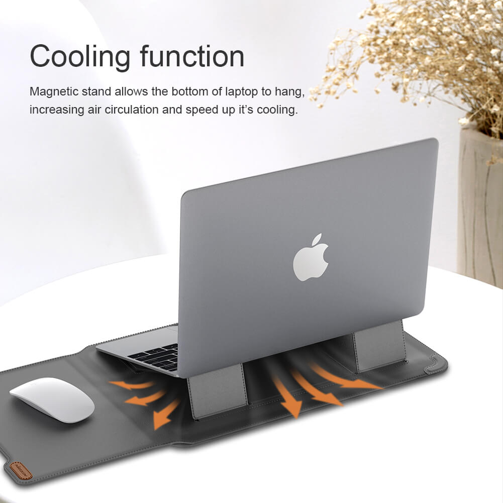 Nillkin Sleeve Versatile Leather PU For Laptop / Notebook 14&quot; Inch