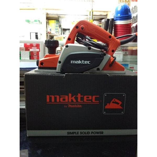 Maktec MT 192 Mesin Serut Ketam Kayu 82mm Power Planner 580watt