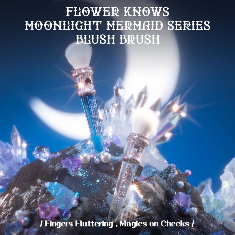 READY Flower Knows Moonlight Mermaid Brush