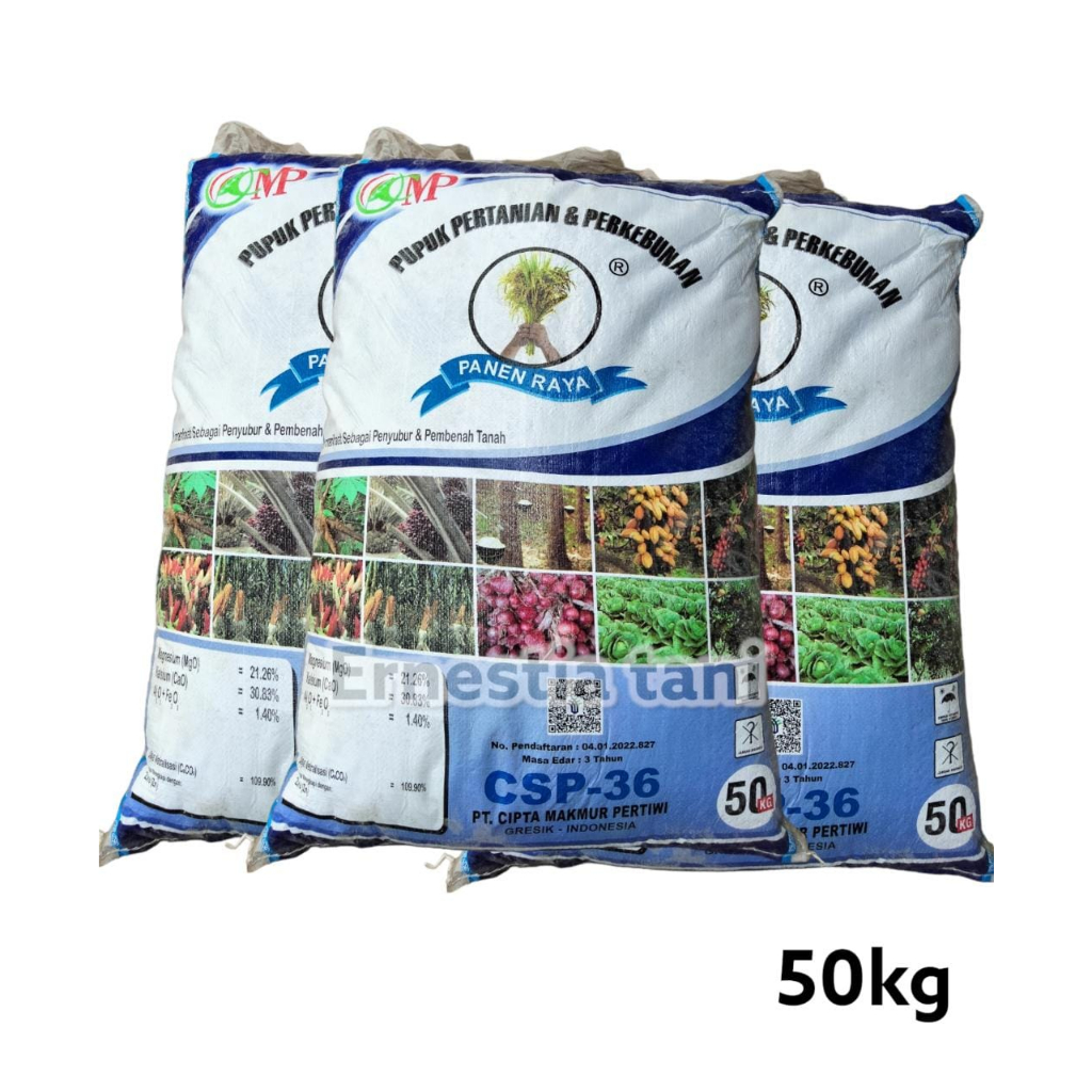 Karungan PUPUK CSP-36 50 KG Pembenah Tanah CIPTA MAKMUR PERTIWI