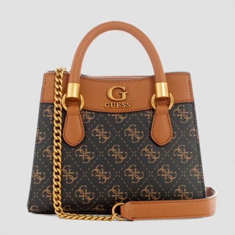 GUESSS Nell Logo Mini Satchel Bag