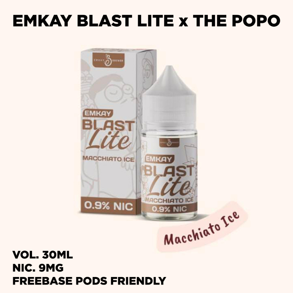 LIQUID 30ML EMKAY BLAST LITE MACCHIATO ICE 9MG