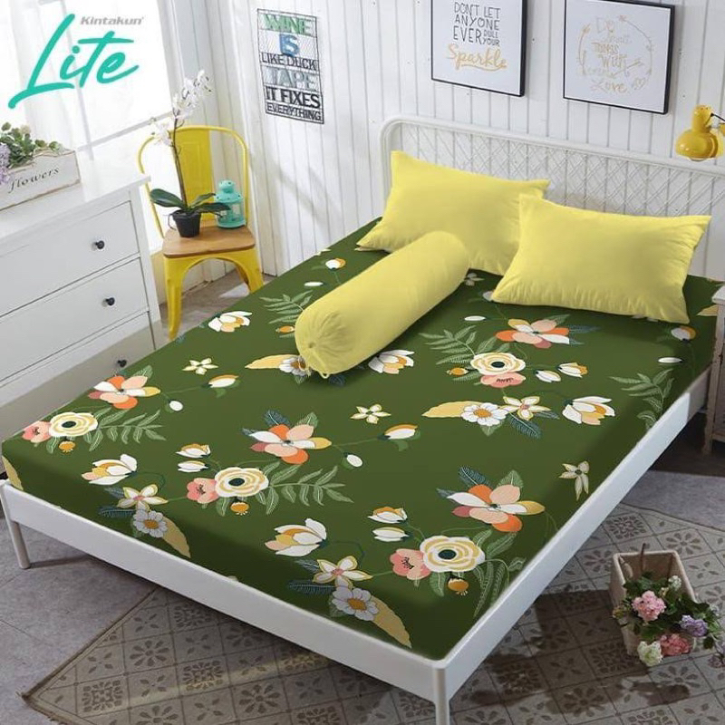 (BISA COD)SPREI KINTAKUN DELUXE UK 180*200 CM DIJAMIN TIDAK LUNTUR