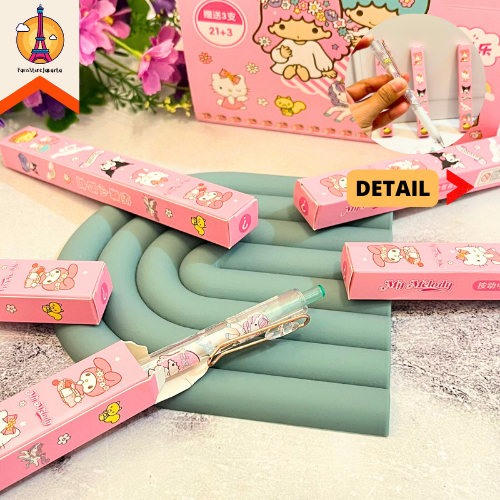 

Pulpen Cetek Sanrio Random Motif Tinta Hitam 0,38mm Tersedia Refill Pen Gel Stationery For School Alat Tulis Kantor Sekolah Ready Grosir Kado Ulang Tahun READY COD