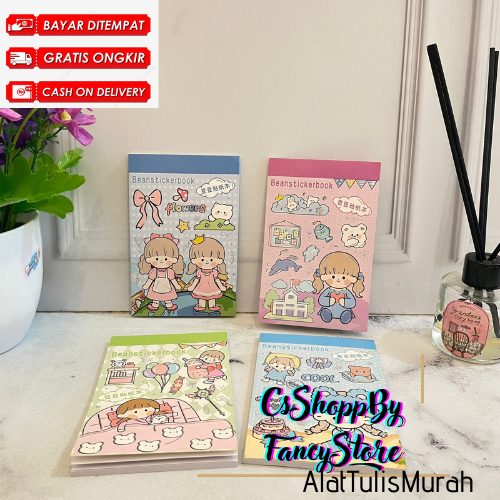 

Buku Stiker Ukuran A6 Kode KL-CF Cute Buku Stiker Anti Air Stiker Viral Kado Jurnal Murah Bisa Cod