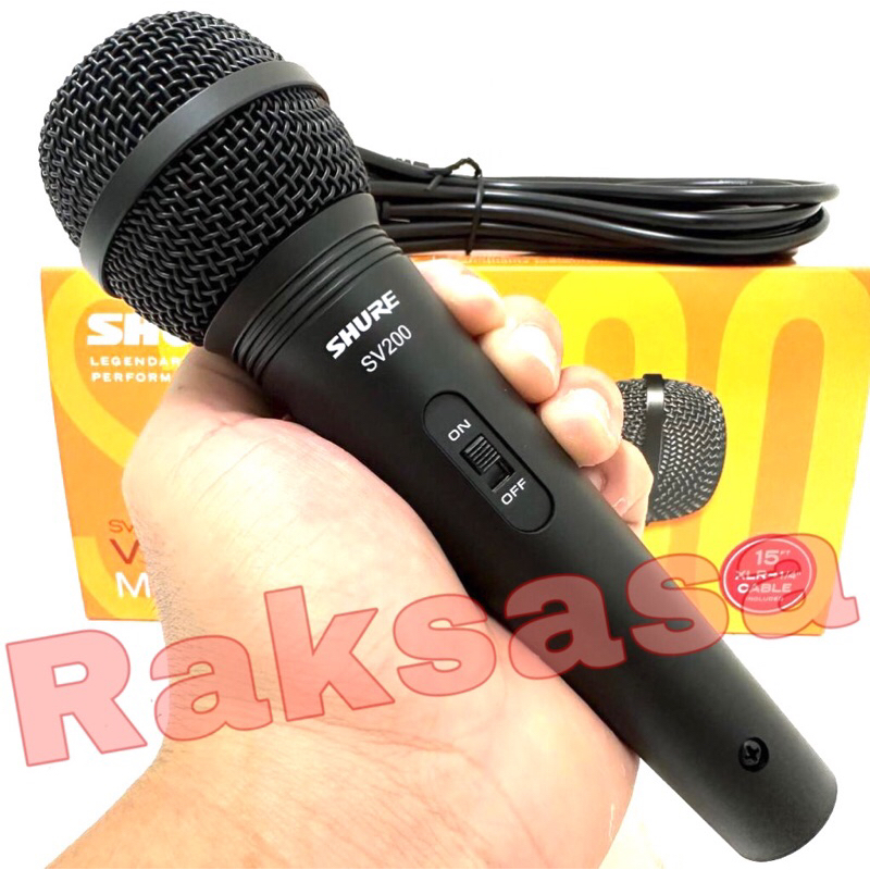 Mic Kabel Shure SV200 Original produk SV 200 shure sv 200