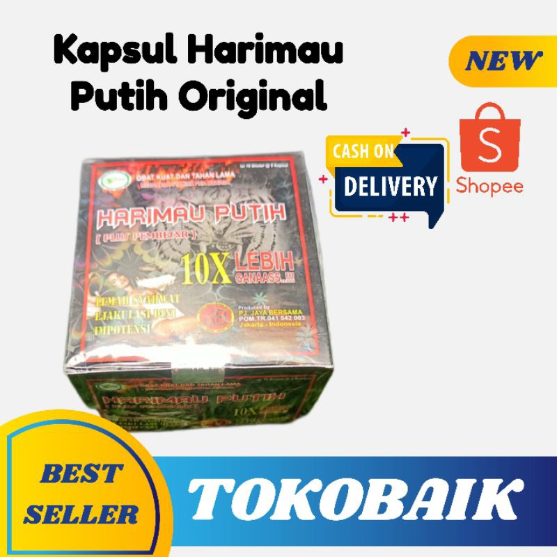 Termurah Kapsul Harimau Putih Original Asli