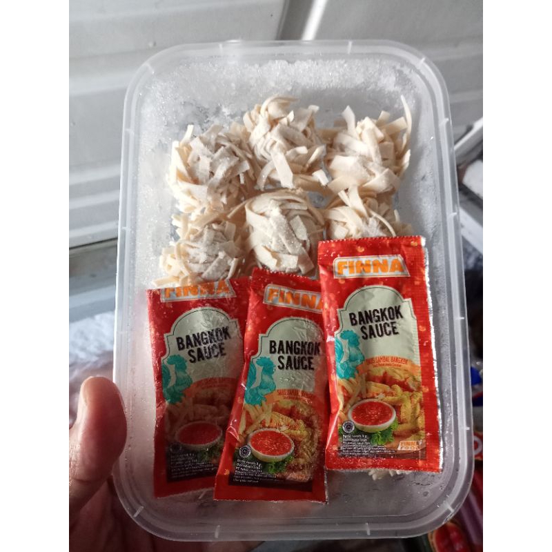 Udang Rambutan isi 12 + saos Bangkok