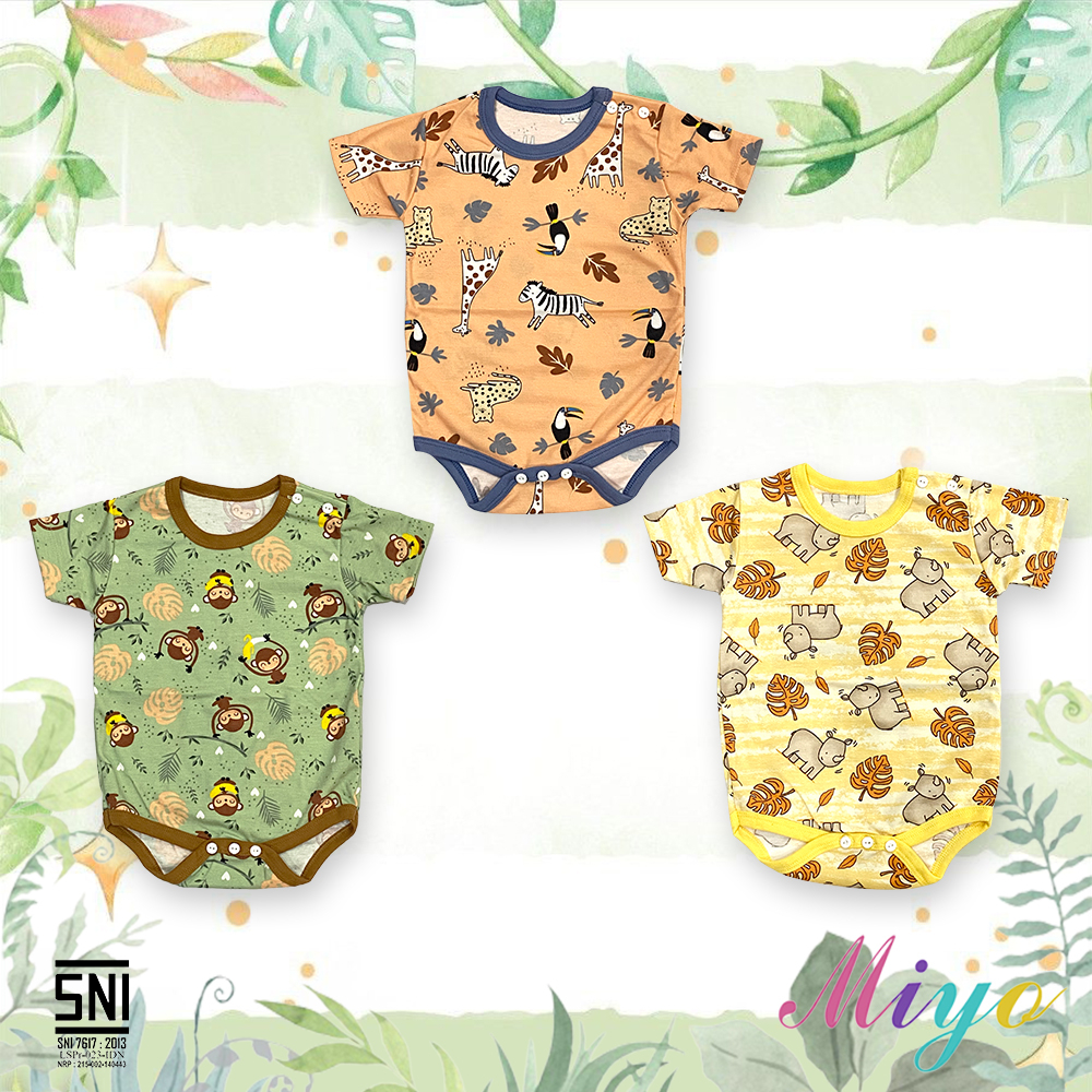 Jumper Kodok Segitiga 0-3 Bayi Motif Miyo