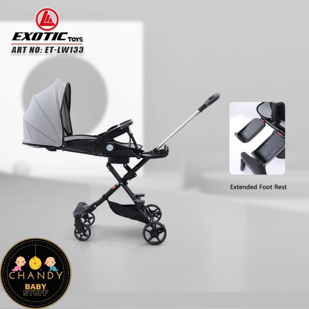 MAGIC STROLLER EXOTIC LW 133 BISA 3 POSISI ADA TRAY