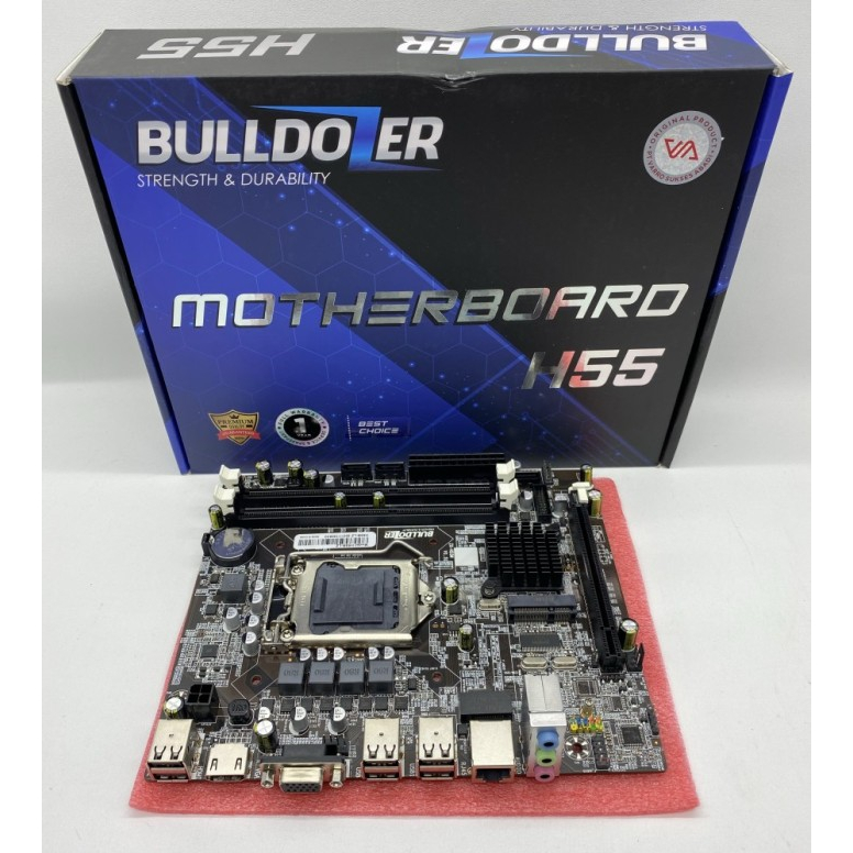 MOTHERBOARD H55 BULLDOZER INTEL SOCKET LGA 1156 DDR3 PC