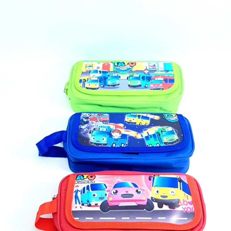 

Tempat Pensil Sleting Motif Tayo